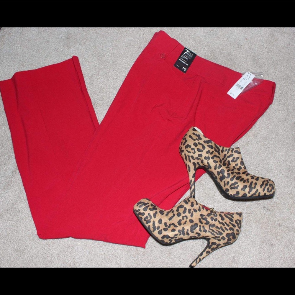 💋Christian Siriano Leopard Print Booties💋